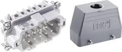 Immagine prodotto di LappKabel Steckverbinder-Set EPIC®KIT H-BE 10 75009640 10 + PE Schrauben 1 Set (75009640)