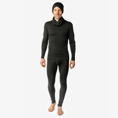 Produktbild von Herren-Lange Unterhose „Linus“ in Black von Living Crafts