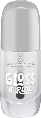 Obrázek produktu pro Essence gel nail colour, 8 ml, Průhledná, gloss 'N ROLL, Zbarvení, Lesk, Láhev