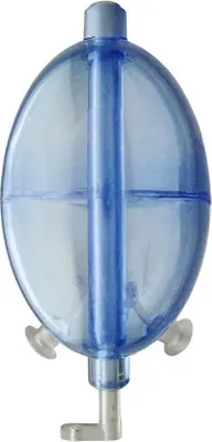 Produktbild von Jenzi Wasserkugel Innendurchlauf Transparent 60/40mm