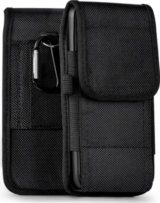 Produktbild von moex® Agility Case kompatibel mit Nokia 6.2 / Nokia 7.2 - Handy Gürteltasche, Schwarz