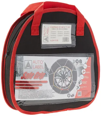Produktbild von Schneeketten, Set mit 2 Stück, mit 9 mm Gliedern, und ÖNORM-, Größe 95