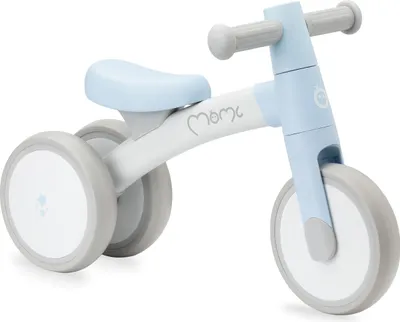 Obrázek produktu pro MoMi ROBI00037, Balanční odrážedlo, Děti, Unisex, Napřímený, Šedá, Světle modrá, 17,8 cm (7")