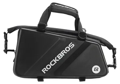 Zdjęcie produktu dla Torba Rockbros 30140090001 Rowerowa Na Bagażnik 11,6L - Czarna
