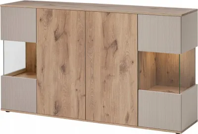 Obrázok produktu pre Široká komoda HAIKA - dub viking / kašmír
