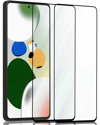 Produktbild von 2-Pack Xiaomi Poco X5 Pro Displayschutzfolie - Gehärtetes Glas 9H - Super Qualität 3D