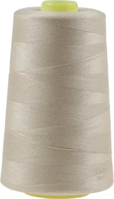 4572m Polyester Overlock Garn zartes elfenbein