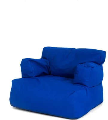 Image de Hanah Home, Relax - Blue, pouf, bleu, 80 x 30 x 80 cm