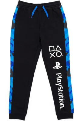 Produktbild von Playstation - Chlapčenské tepláky NS6811 (146-152) (čierna/modrá/biela)