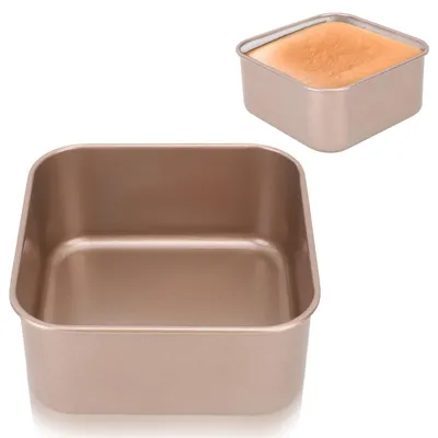 Productafbeelding van Bakvorm - Rechthoekige cakevorm met antiaanbaklaag - Geschikt voor brood en taart - 17 x 8 cm