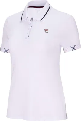 Produktbild von Fila Damen Polohemd T-Shirt Weiß