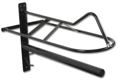 Produktbild von Sattelhalter mit Sattelstange - Schwarz Metall