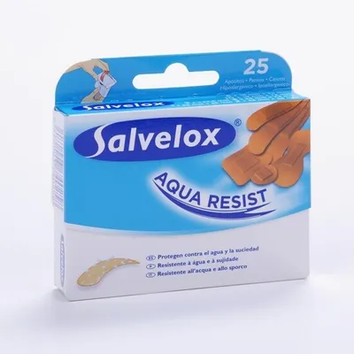 Zdjęcie produktu dla Opatrunki Salvelox Aqua Resist 25 sztuk