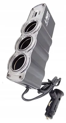 Produktbild von DBautomotive E1Y91 KFZ-Verteiler 3 Steckdosen + USB