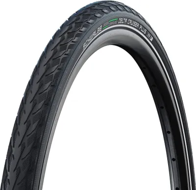 Produktbild von Schwalbe Reifen - Delta Cruiser Plus - 28 Zoll x 1 1/2 - Schwarz Reflektierend