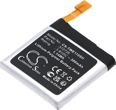 Produktbild von TECHTEK Akku Kompatibel mit [Ticwatch] 1 46mm, WE11098 Ersetzt 372726
