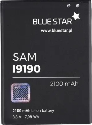 Immagine prodotto di Bluestar batteria di ricambio compatibile con Samsung I9190 Galaxy S4 Mini 2100 mAh batteria di ricambio Premium Accu B-B500BEBEC