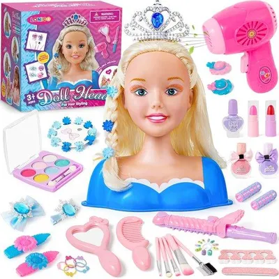 Productafbeelding van Make-uppop met Haarstylingaccessoires voor Kinderen