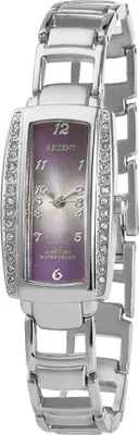 Produktbild von Akzent Damenuhr mit Metallarmband