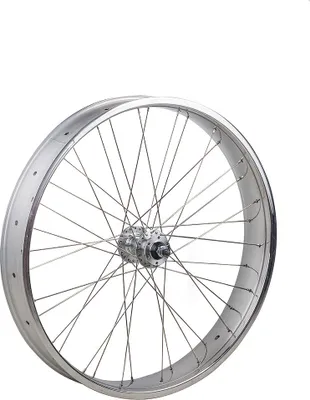 Produktbild von 26 Zoll Vorderrad 82 mm Alufelge, Scheibenbremse poliert