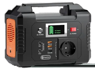Obrázek produktu pro Přenosná nabíjecí stanice, výstupní výkon 200 W, možnost nabíjení více zařízení současně, model E200