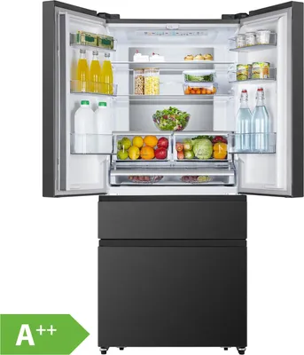 Obrázek produktu pro Hisense - RF540N4SBF2 - Francouzské dveře - černé - bez mrazu