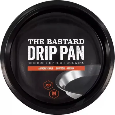 Obrázok produktu pre The Bastard BB107M, Odkvapkávacia miska, Čierna, Kolo, 1 kusov