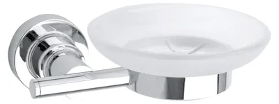 Produktbild von TESA 40297-00000-00, Edelstahl, Weiß, Rund, Wand, 150 mm, 120 mm, 52 mm