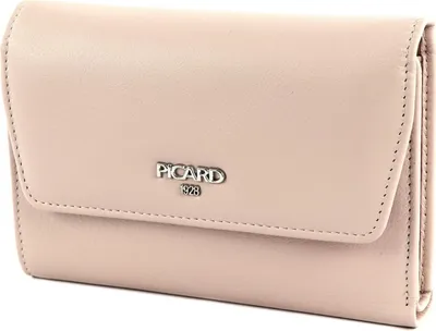 Image de PICARD Cuir porte-monnaie Bingo Flap Wallet Rosequartz vieux rose