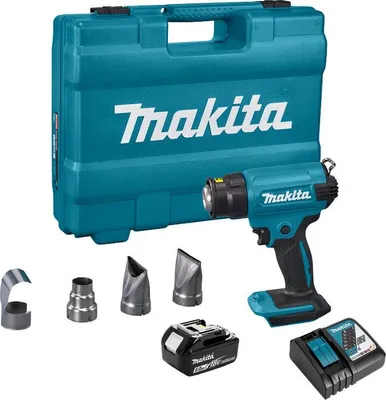 Image de Décapeur sans fil 18V Li-Ion (1x5.0 Ah) en coffret - Makita DHG181RT