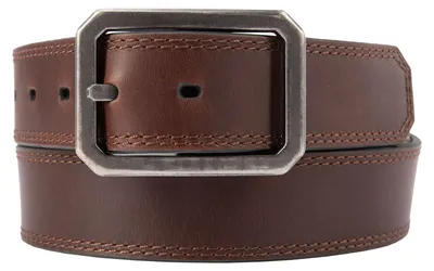 Produktbild von Carhartt A0006222 Leather Reversible Center Bar Buckle Belt Dark Brown 38W
