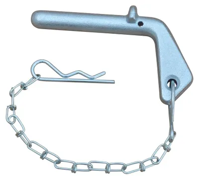 Produktbild von 4 Stück - Steckbolzen, Bolzen, Vorsteckbolzen mit Kette und Splint 16 mm