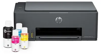 Produktbild von HP Smart Tank 581 All-in-One Printer, Home and home office, Print, copy, scan, Wireless; High-volume printer tank; Print from phone or tablet; Scan to PDF, Thermal Inkjet, Farbdruck, 4800 x 1200 DPI, A4, Direktdruck, Grau