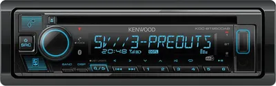 Productafbeelding van Kenwood KDC-BT950DAB, zwart, 1 DIN, 50 W, 4 kanalen, 50 W, compatibel met CD-R en CD-RW