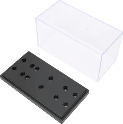 Zdjęcie produktu dla PUSOKEI Universal Headshell Cartridge Keeper Phono Shell Case, Turntable Turntable Pen Holder Acrylic Box, Phonograph/Turntable Cartridge Keeper Box.