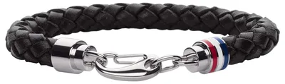 Produktbild von Tommy Hilfiger Jewelry Geflochtenes Lederarmband für Herren - Erhältlich aus Bra
