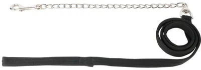 Produktbild von Harry`s Horse Halfterführstrick mit Kette 55 cm lang Führleine Führzügel schwarz
