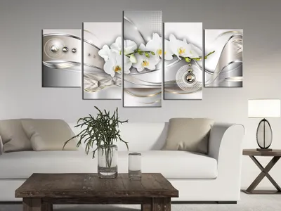 Zdjęcie produktu dla Obraz akustyczny Kwiaty Orchidea 200x100 cm Obrazy Pianka akustyczna Wysokowydajny pochłaniacz dźwięku Izolacja akustyczna Płótno 5 szt Fototapeta Akustyka pomieszczenia Izolacja akustyczna b-A-0073-b-n