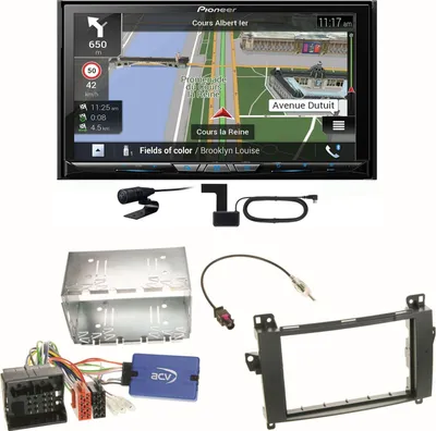 Produktbild von Pioneer AVIC-Z830DAB Navigation Bluetooth USB Einbauset für Mercedes Vito W447