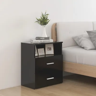 Obrázek produktu pro noční stolek vidaXL černý 50x32x60 cm