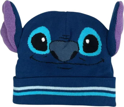 Produktbild von Lilo & Stitch Mütze Set mit Rollkragenpullover & Handschuhen
