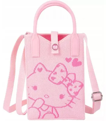 Image de Sac à bandoulière Hello Kitty rose