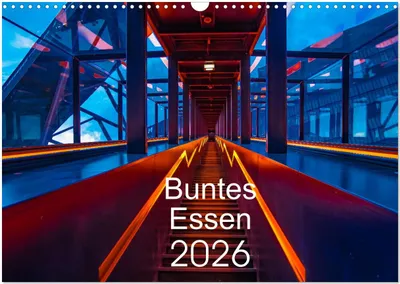 Produktbild von Buntes Essen 2026 (Wandkalender 2026 DIN A3 quer), CALVENDO Monatskalender