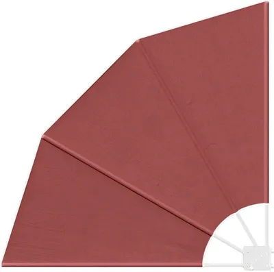 Immagine prodotto di vidaXL Schermatura per balcone 115 x 115 cm in poliestere color terracotta