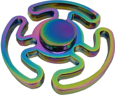 Produktbild von Spin-it, Finger SpinnerZ, Labyrinth Spinner, anodisiertes Metall