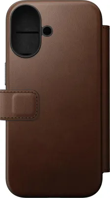 Produktbild von Nomad Modern Leather Folio iPhone 17 Brown