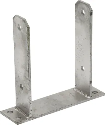 Produktbild von U-Pfostenanker verzinkt für 14 x 14 cm Pfosten - Pro Stück
