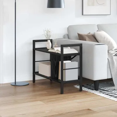Image de Maison Exclusive - Étagère de bibliothèque, 3 niveaux, 75 x 30 x 58,5 cm, en panneaux de bois