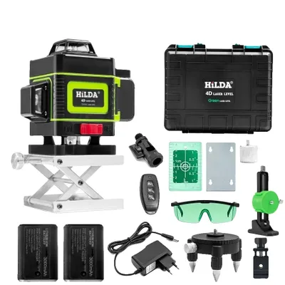 Immagine prodotto di Livella laser a 16 linee 4D, raggio verde autolivellante a 360°, spina UE