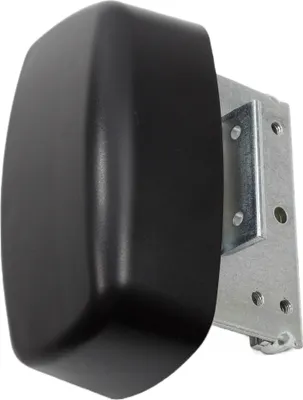 Image de ZADI Poignée de fermeture Pêne de serrure Serrure de porte Serrure intérieure Poignée de porte Camping-car Camper noir droite